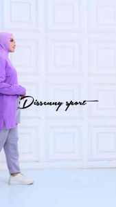 seragam senam wanita muslim atasan tunik/kaos olahraga muslimah