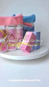 Ziyan glow pengganti NGlow Skincare paket Acne ( untuk kulit sensitif/menghilangkan bekas bopengjerawatdll)