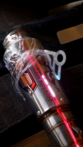silincer knalpot Racing samlong original R2 muffler type knalpot corong gratis nama laser nama
