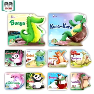 Buku Cerita Anak Bergambar - Seri Aneka Satwa Unik