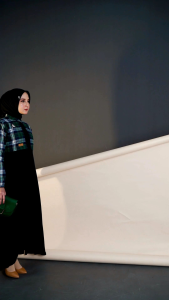 gamis dress polos motif inner outer by arrafi mellani dress