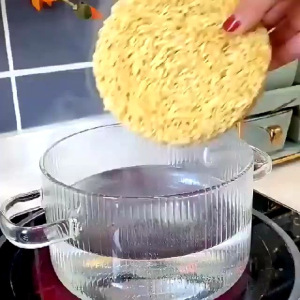 Panci Masak Kaca Tahan Panas Stewing Soup Pot Borosilicate Glass / Tutup Beruang