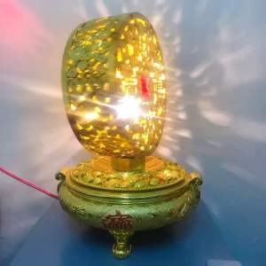 Fengshui Wealth Coin Lucky Coin Full of Ingot Money Bar Coin in Wealth Pot Rotating Living Room Home