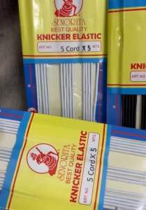 Senorita Round Knicker Elastic (2mm) | Getah Bulat Senorita ( 2mm )