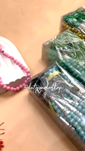 Tasbih Plastik 99 Butir: Perlengkapan Sholat Oleh-Oleh Haji Umroh