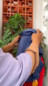 ZNH - Hijab Anak Sekolah Maryam Pad Jersey Balerina | Kerudung Anak Sekolah