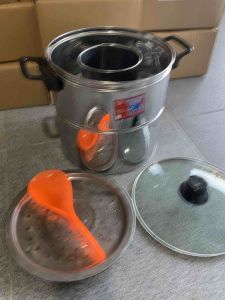 DANDANG BAKSO / KUKUS STAINLES KACA 2in1 UK 2224