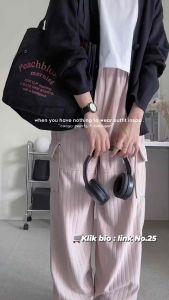 Celana Kulot Knit Cargo Wanita Panjang Cargo Pants Basic