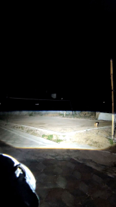 Lampu Depan MX King V1 Set Biled AES Turbo SE Double Laser 2.5 Inch