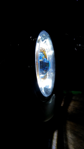 Lampu depan Ninja SS Set Biled AES UX-2 Double laser 3 inch