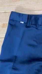 Celana biru smp/mts panjang bahan elemen