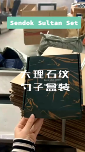 Sendok Makan Motif Marmer, Sendok Sultan Isi 6, Sendok Stanlis Batik