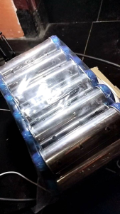 Cetakan Lontong Stainless Steel Ukuran 20cm - 15cm 1Lusin