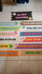 Hiasan Dinding Kalimat Thaayybah: Dekorasi Islami yang Cantik