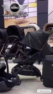 MINI S Stroller + Cybex Cloud G i - Size  Travel System Mode รถเข็นเด็ก MINI Cooper S พร้อมคาร์ซีท Cybex Cloud G