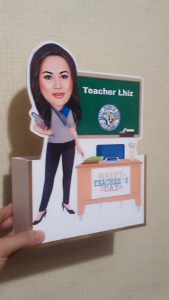 Caricature Sintra board Pen Organizer