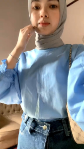 Monie Blouse Katun Poplin: Atasan Nyaman & Elegan Untuk Wanita