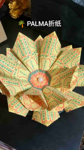 一对装［纯手工制作］【往生纸莲花】祈福供奉莲花｜清明/超度/祭祖手工莲花供品