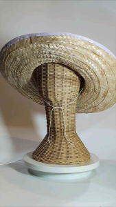 หมวกสานไม้ไผ่ หมวกชาวนา หมวกชาวสวนชาวไร่ หมวกกันแดดใบเล็ก