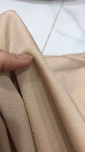Vải Lụa Tằm Ướt (loại 1)màu nude dày vừa mềm rũ co giãn nhẹ (khổ 1m5)may đầm váy áo kiểu áo dài thời tran