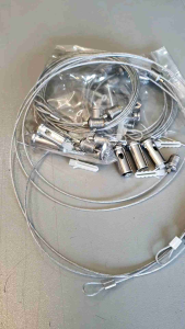 Cable Hanger Hanging Cable Adjustable Mounting Cable 66cm (Sold per 1set include 1 cable tox/screw 1 pair mounting tube S/S)