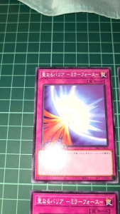YUGIOH Japanese SY2-037 15AY-JPC36 15AY-KRB33 ST13-JPV14 SDM-033 DR01-JPB26 DR01-JPA31 神聖彗星反射力量 Mirror Force (N) 97%90%