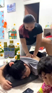 น้ำมันนวดละลายพังผืด60ml