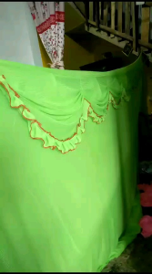 kelambu tidur kotak rempel anti nyamuk kain berkualitas tebal  polos kain tebal renda 180x200 kualitas premium original | kelambu gantung | kelambu kotak
