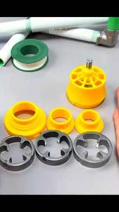 Đầu tạo ren ống lắp máy khoan MẪU MỚI Dụng cụ tạo ren ống nước kích thước 1 / 2In 3 / 4
