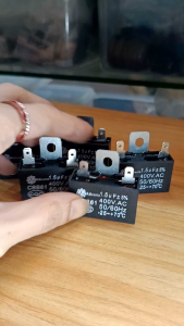 Capacitor for Electric Fan 1.5uf 400VAC pin type terminal type 50/60Hz