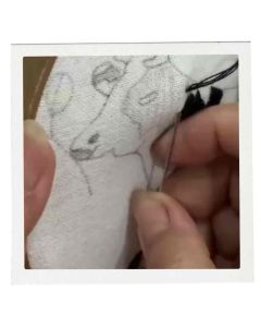 Pickle Projects— Farmhouse crumbs HAND EMBROIDERED L/S SHIRT (ปักด้วยมือ)