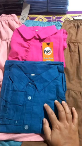 Baju Atasan Anak Termurah Polos Linen Terbaru Usia 8 Sampai 13 Tahun