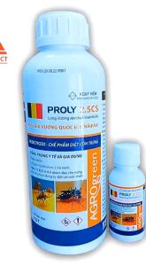 THUỐC PROLY2.5CS 1 LÍT BỈ(Châu Âu) DIỆT ruồitrâuruồicống ruồivàngHIỆUQUẢ muỗi kiếngián rận rệp giường và mạt nhà.