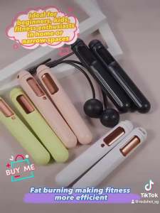 Bluetooth Smart Skipping Rope Cordless Rechargeable Jump Ropes for Fitness with Counter App Data Wechat❤️SG Seller❤️