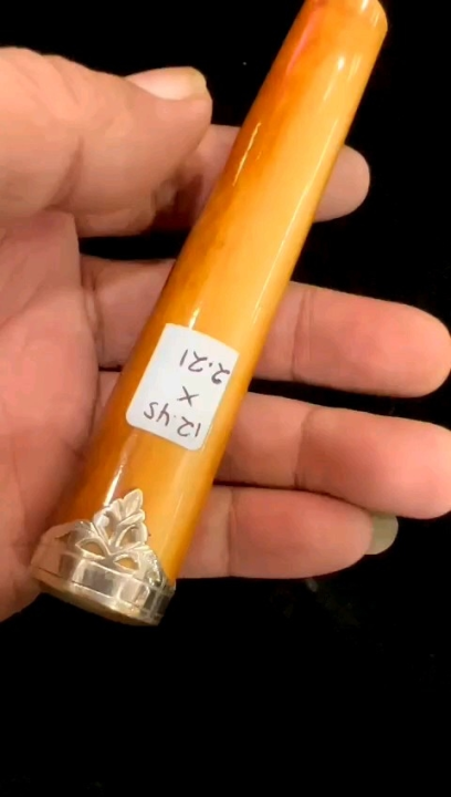 Once Rokok Once / Pipa Rokok Ukuran 12,45 x 2,21 Sudah Pakai Ring Perak Kombinasi ...