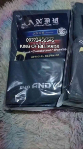 BILLIARD CLOTH - EVO ANDY 600 CLUB GRAY