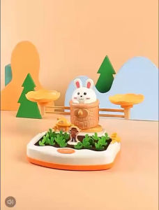 Cân bằng Toán học- Trò chơi nông trại vui vẻ nhổ cà rốt củ cải. Đồ chơi giải trí cho bé học giỏi toán