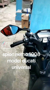 spion ducati nemo 1008 1007 spion ducati nemo universal honda yamaha zuzuki kawazaki