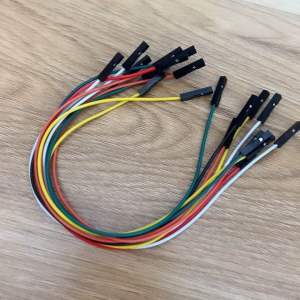 10 sợi Dây Cáp Dupont 20cm 2.54mm Male Female 1p (F - F)(Cái - Cái)