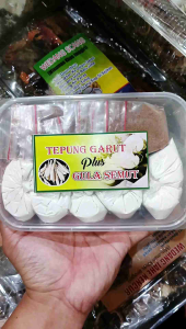 tepung bubur Garut - tepung Garut spesial - tepung Garut gula semut - khas oleh-oleh Jogja