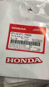 Tem Honda Màu đỏ đô Wave anpha