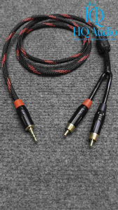 Dây phát nhạc 3 ly ra 2 đầu Av(Rca)lõi đồng nguyên chất bọc lưới. Chiều dài :1m2m3m5m10m (Đơn giá: 1 sợi)