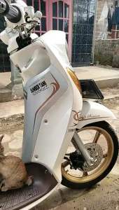 COVER JOK MOTOR FINO CAFERACER (PAKAI TALI) BISA PASANG SENDIRI FINO GRANDEMIO FINO