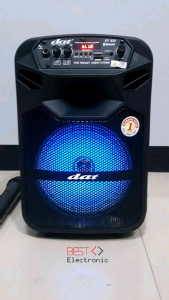 SPEAKER AKTIF TROLLEY 8 INCH DAT DT 825 DT825 DT-825 BLUETOOTH
