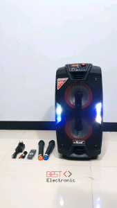 Speaker Aktif Trolley 8 Inch DT-2128 Bluetooth: Speaker Berkualitas Tinggi & Portable