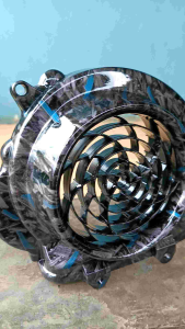 2pcs Kipas dan Tameng Kenalpot Forget Beat Karbu 2008 - 2012 / Tutup Knalpot Carbon Forget