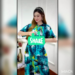 Daster VIRAL motif pantai
