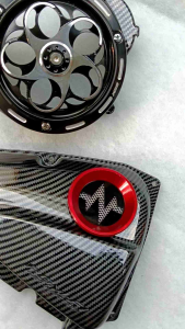 2PCSKIPAS CARBON SPINER BUNGA BEAT FI SCOOPY FIVARIO 110 FI PAKETAN SPINER BEAT STARTER KASAR