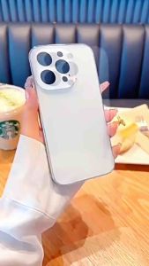 Case Chrome Luxury Pro Premium Untuk iPhone 11 12 13 14 15 16 Pro Max Plus Metalic Hard Casing