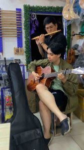 Sáo tập chơi Tone C ( Đô) - Sáo bằng nứa Nam âm nhẹ dễ thổi - Âm sáng và vang